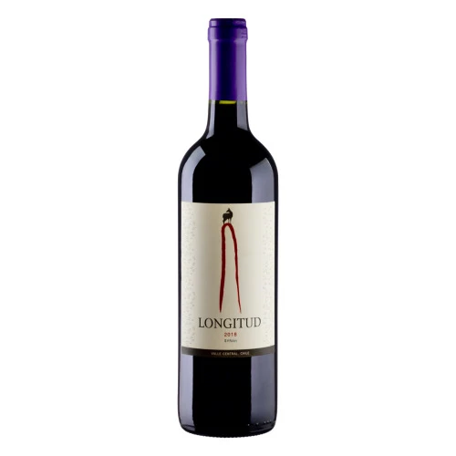 VINHO CHILENO TINTO SECO LONGITUD SYRAH VALLE CENTRAL GARRAFA 750ML