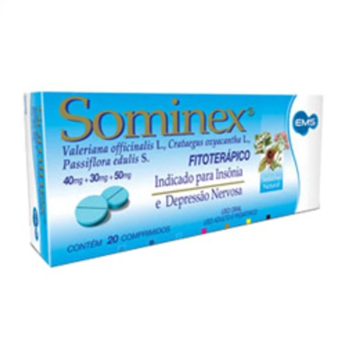 SOMINEX EMS 20 COMPRIMIDOS
