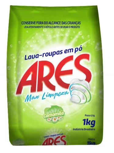 LAVA ROUPAS EM PÓ ARES 1KG CAMOMILA