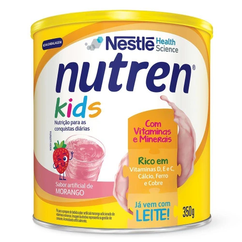 COMPLEMENTO ALIMENTAR NUTREN KIDS 350G MORANGO