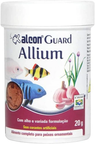 RAÇÃO PARA PEIXE ALCON GUARD 20G ALLIUM