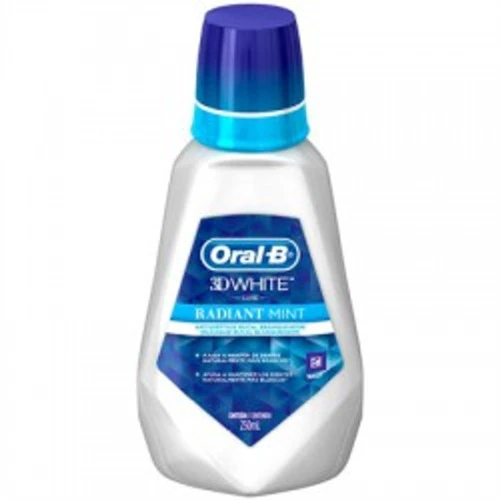 ENXAGUANTE BUCAL ORAL B 3D WHITE ANTITÁRTARO 250ML
