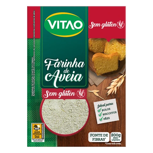 FARINHA DE AVEIA VITAO CAIXA 200G