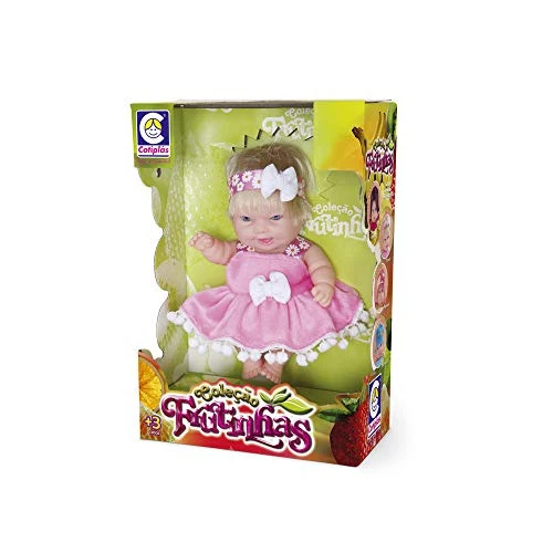 BONECA COLEÇÃO FRUTINHAS PITAIA 22 CM COTIPLÁS