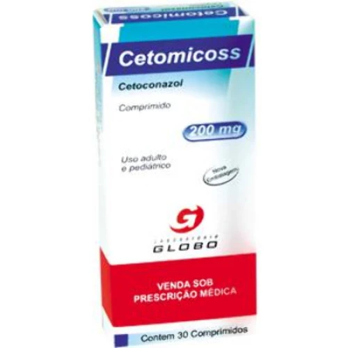 CETOMICOSS 200MG COM 30 CP GLO
