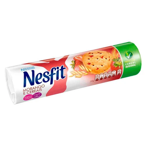 BISCOITO NESFIT MORANGO 120GR