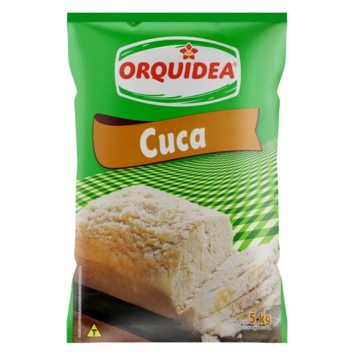 MISTURA PARA BOLO CUCA ORQUÍDEA PACOTE 5KG