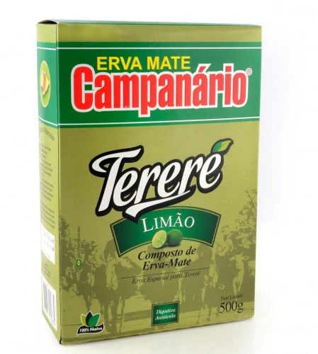 ERVA MATE CAMPANARIO TERERE LIMÃO CAMPANARIO