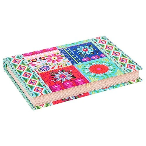 CAIXA PARA ANÉIS PATCHWORK BLUE COD:2250 TREVISAN CONCEPT