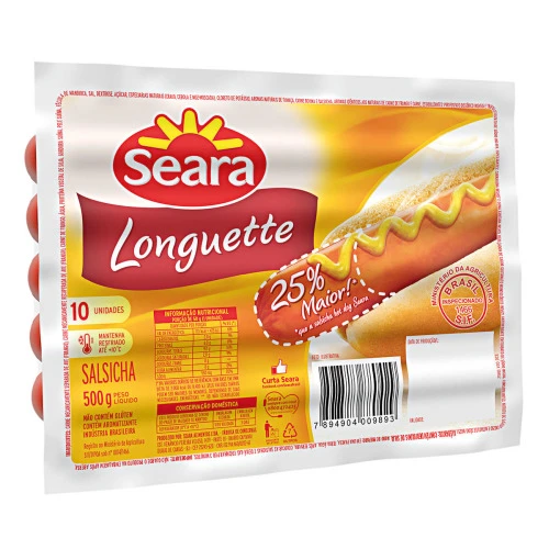 SALSICHA LONGUETE SEARA