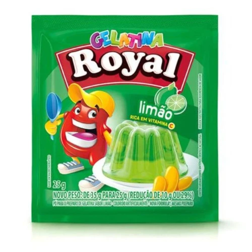 GELATINA ROYAL 25G LIMÃO