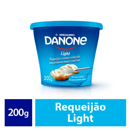 REQUEIJAO CREMOSO DANONE 200G LIGHT