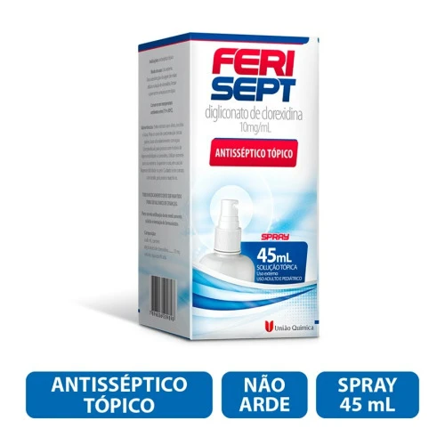 ANTISSÉPTICO CLOREXIDINA FERISEPT SPRAY 45ML