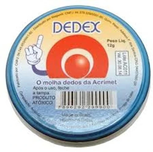 UMEDECEDOR DE DEDO ACRIMET DEDEX