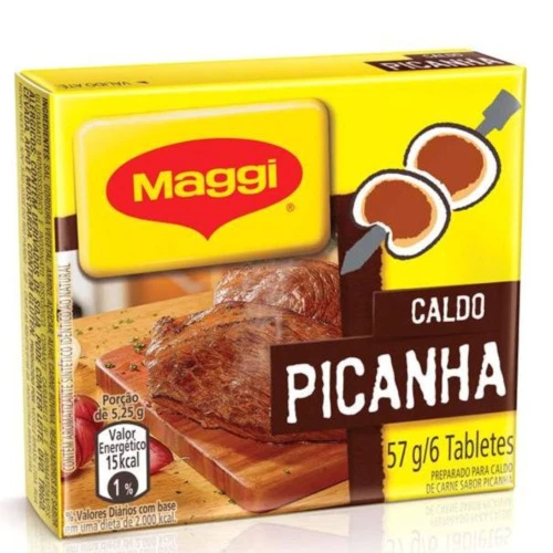 MAGGI CALDO PICANHA TABLETE 57G