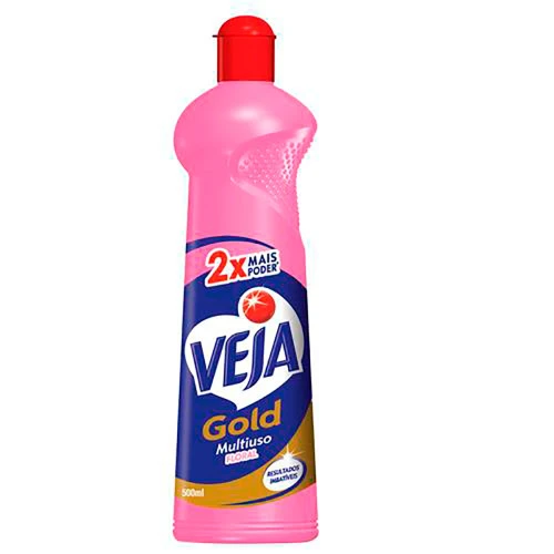 LIMPADOR MULTI - USO VEJA GOLD FLORAL 500ML
