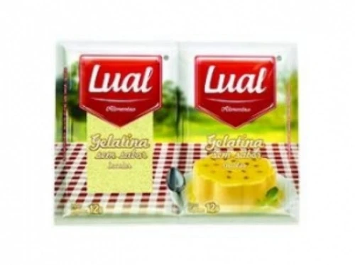 GELATINA LUAL SEM SABOR 2X