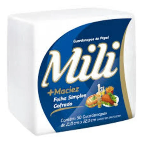 GUARDANAPO MILI 21X22CM