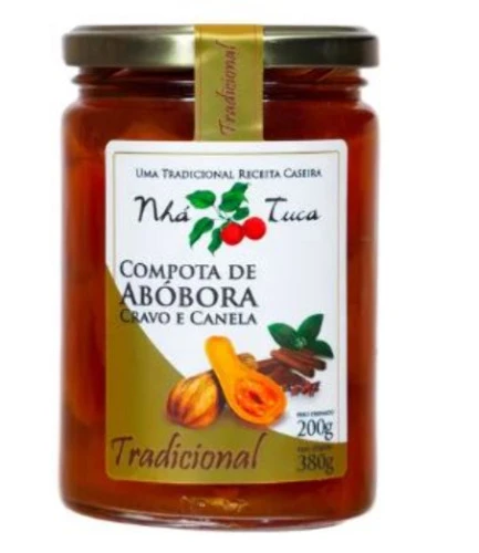 COMPOTA NHA TUCA ABÓBORA VD 380G