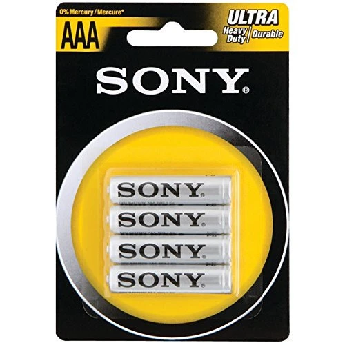 PILHA SONY NEW ULTRA AAA COM 4 UNIDADES