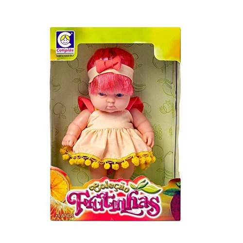 BONECA COTIPLAS FRUTINHA MAMÃO