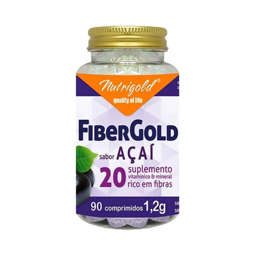 FIBERGOLD AÇAÍ 120COMP NUTRIGOLD