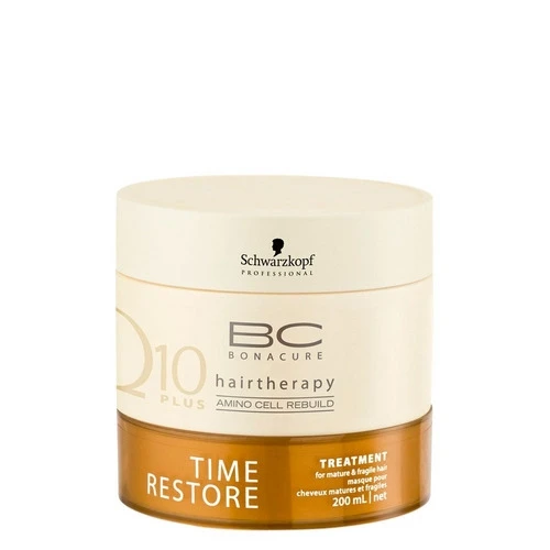 SCHWARZKOPF BONACURE Q10 TIME RESTORE TREATMENT MÁSCARA TRATAMENTO