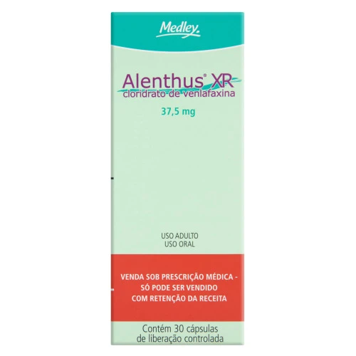 ALENTHUS XR 37 5MG MEDLEY CAIXA 30 CÁPSULAS