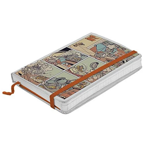 CADERNETA URBAN TOM AND JERRY COMICS COLORIDA A6