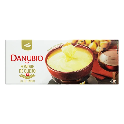 FONDUE DE QUEIJO SUÇÃO DANUBIO CAIXA 400G