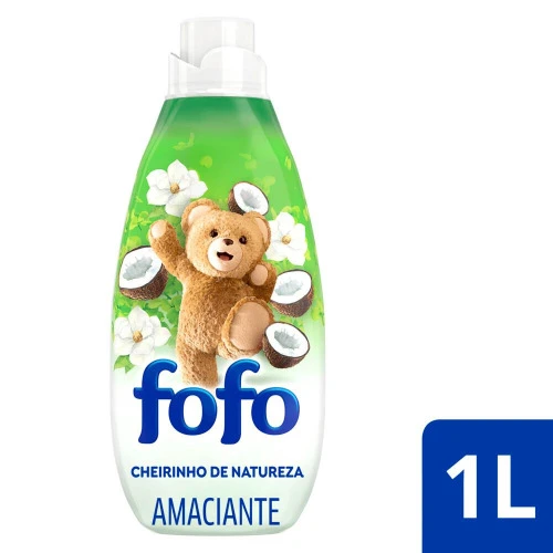 AMACIANTE ROUPA CONCENTRADO FOFO 1L CHEIRINHO NATUREZA