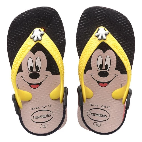 SANDALIA HAVAIANAS BABY DISNEY VERMELHA 20
