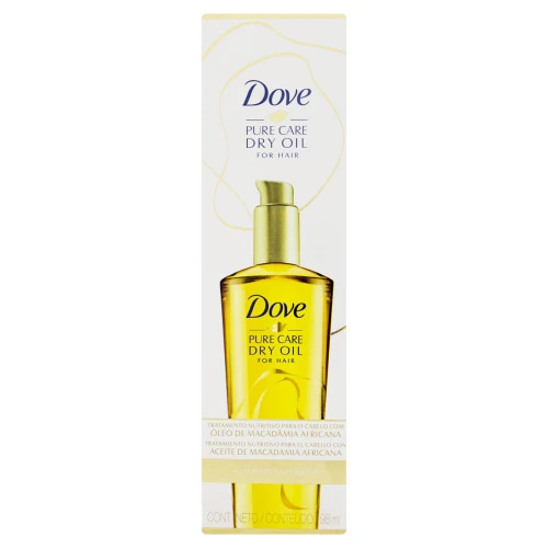 TRATAMENTO NUTRITIVO DOVE PURE CARE DRY OIL FRASCO 98ML