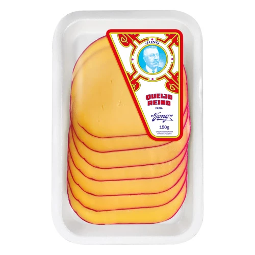 QUEIJO REINO FATIADO JONG 150G