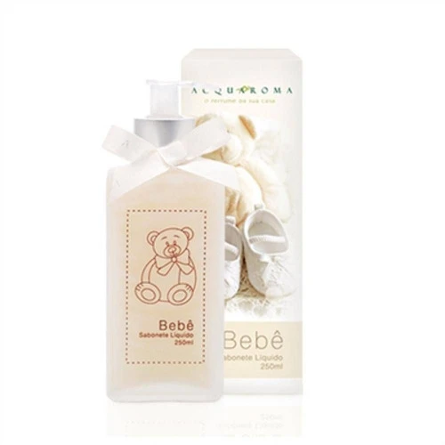SABONETE LÍQUIDO BEBÊ 250ML ACQUAROMA