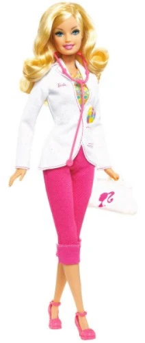 BONECA BARBIE QUERO SER MEDICA R 4231