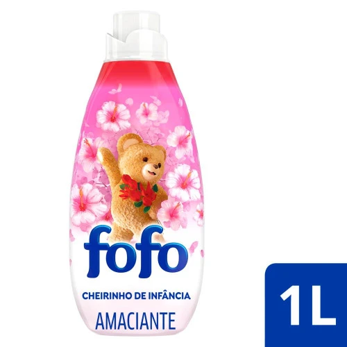 AMACIANTE ROUPA CONCENTRADO FOFO 1L CHEIRINHO INFÂNCIA