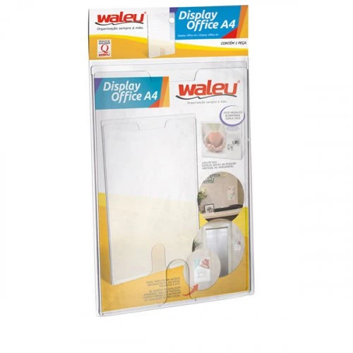 DISPLAY QUADRO MULTIUSO PS A4 COM ADESIVO CRISTAL WA