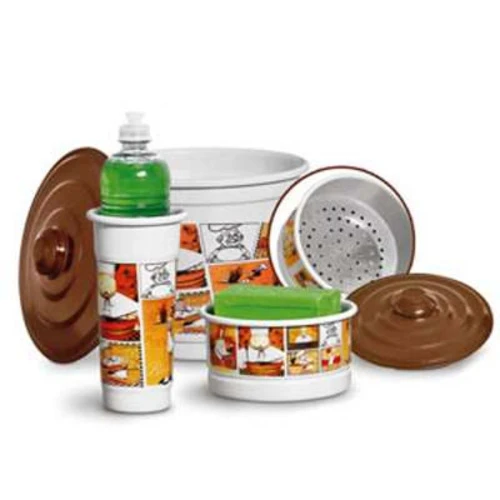 KIT PIA SANTA CLARA COM 3PCAS ALUMÍNIO