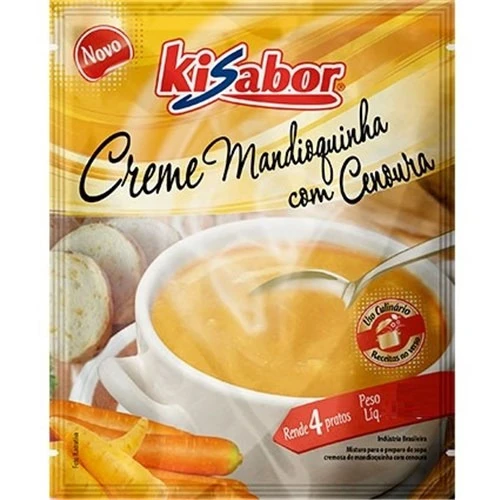 CREME DE MANDIOQUINHA KISABOR 70G COM CEN