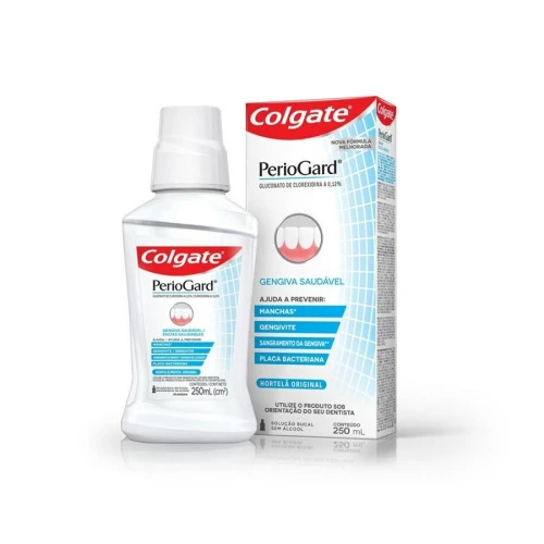 SOLUÇÃO BUCAL COLGATE PERIOGARD SEM ÁLCOOL 250ML