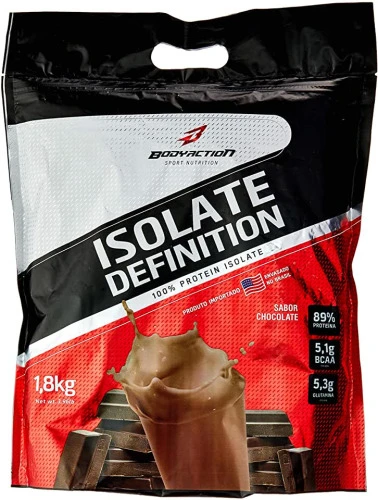 WHEY ISOLATE DEFINITION REFIL CHOCOLATE BODYACTION 1800G