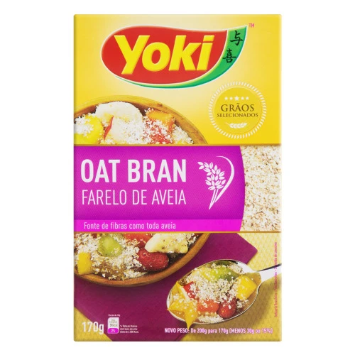 FARELO DE AVEIA YOKI CAIXA 170G