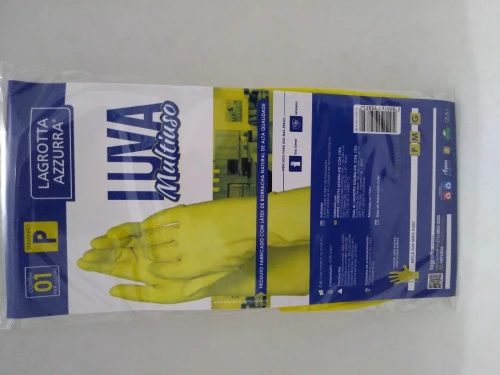 LUVA MULTIUSO AMARELA PEQUENA 1PAR