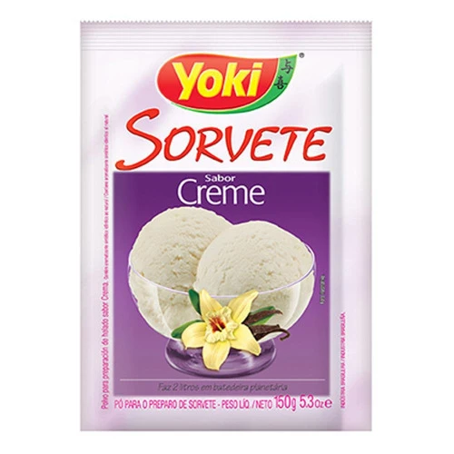 PÓ PARA SORVETE CREME YOKI 150G