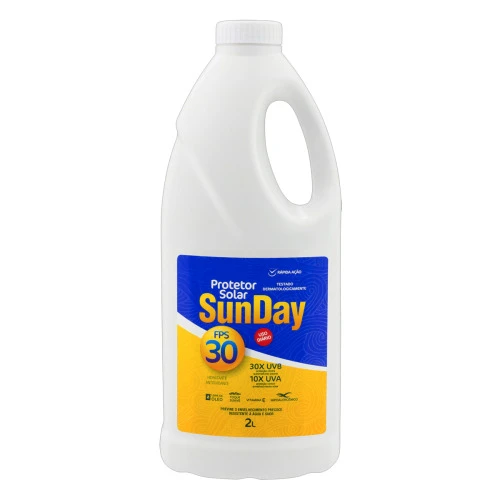 PROTETOR SOLAR FPS 30 SUNDAY FRASCO 2L
