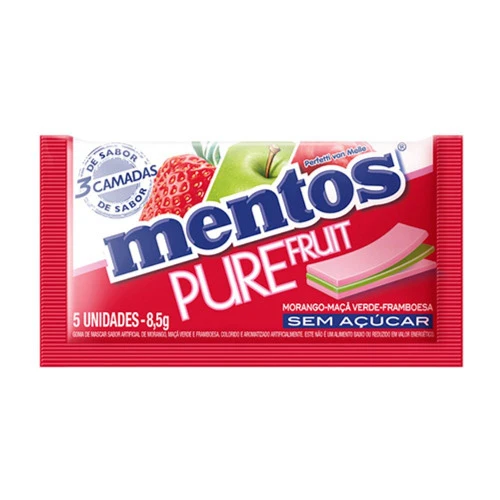 MENTOS 3 MAIS PURE FRUIT 8 5G
