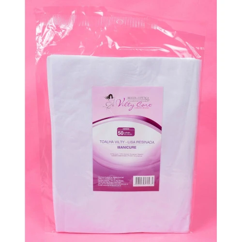 VILTY CARE TOALHA DESCART MANICURE COM 50