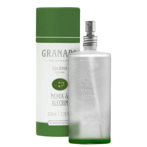 COLÔNIA MENTA ALECRIM GRANADO TERRAPEUTICS FRASCO 230ML