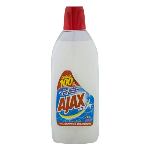 DETERGENTE MULTIUSO FRESH AJAX FRASCO LEVE 500ML PAGUE 400ML